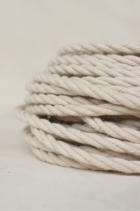 Twisted Linen-Covered Cables — Tailored to Your Space (Cable only)