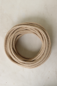 Jute-Covered Cables — Tailored to Your Space (Cable only)