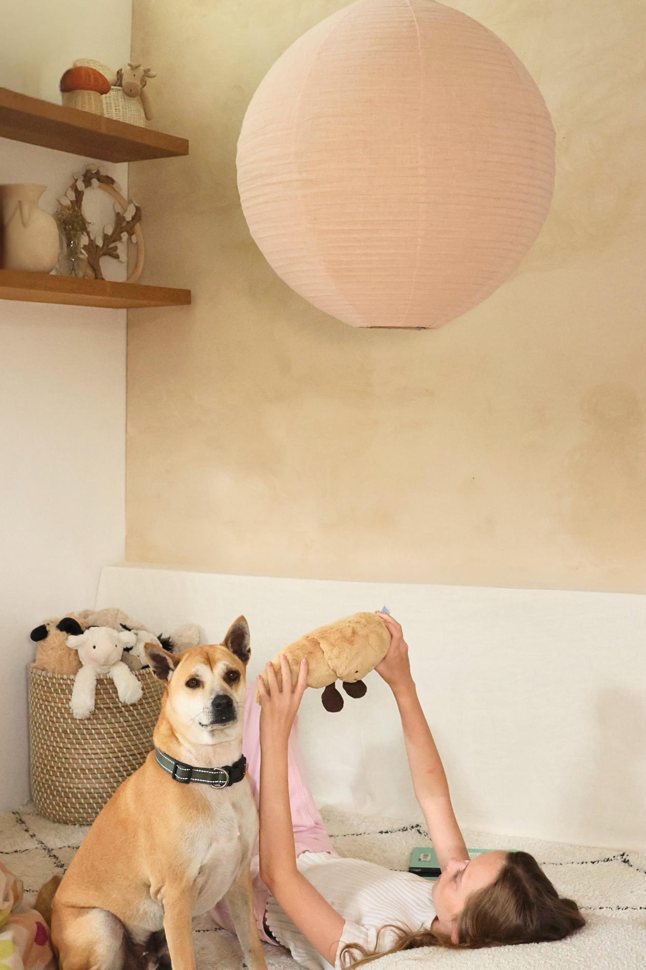 Empire Shade in Faded Blush