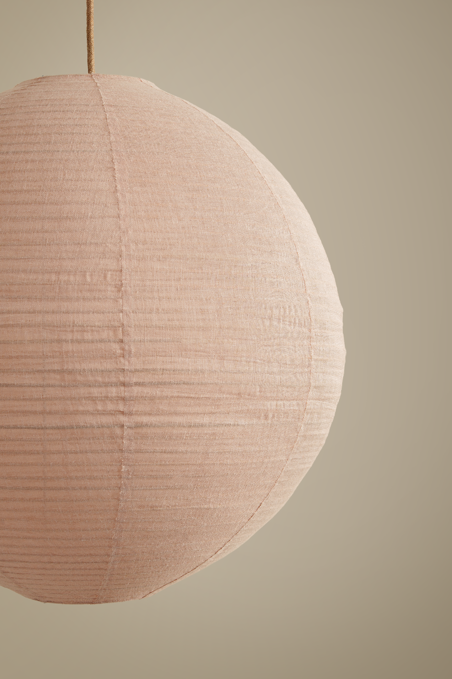 Empire shade in faded blush