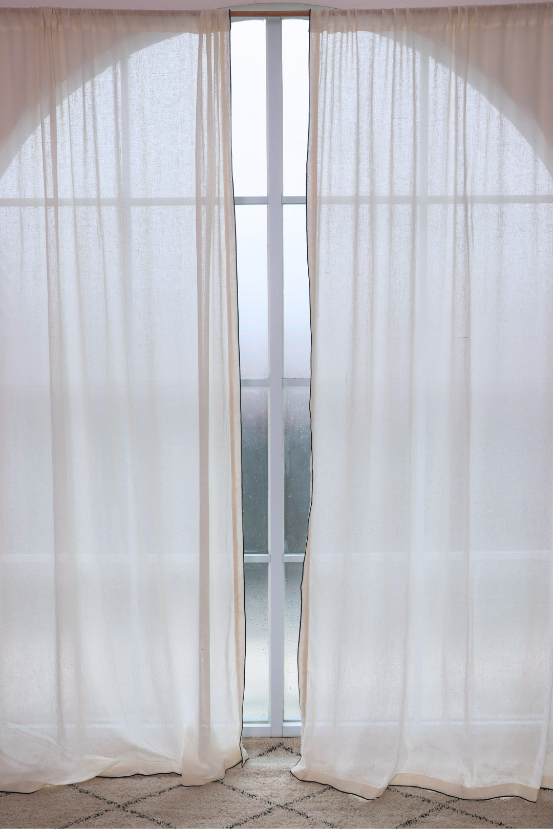Maison Sheer Curtain - Off White Linen