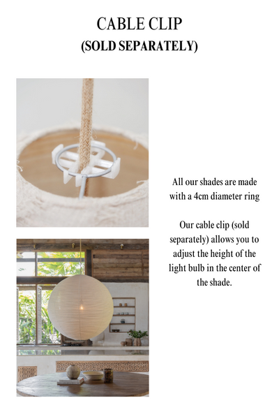 Linen Light Shade - Folie Shade (2 sizes)
