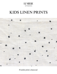 Freckle Prints - Nursery/Kids Linen Light Shades