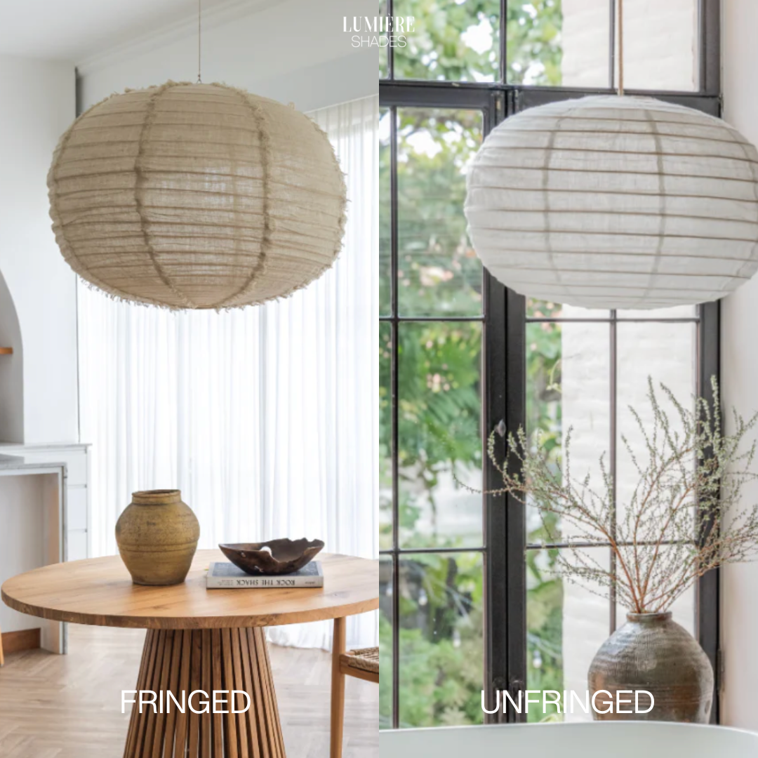 Linen Light Shade - LABU Shade (10 colours + 2 sizes)