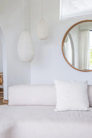 Linen Light Shade - Pod Shade (10 colours + 2 sizes)