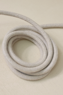 Ceiling Pendant Kit E27 - Linen covered electrical cable (White)