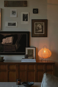 ATLAS Linen Table Lamp