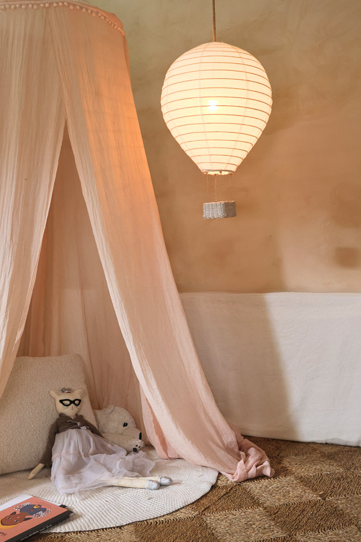 Up & Away Linen Shade